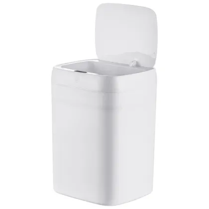 Відро для сміття сенсорне прямокутне Mixxus Wave-TC0314 White 14 л (колір білий) (MI8404) — Photo 23