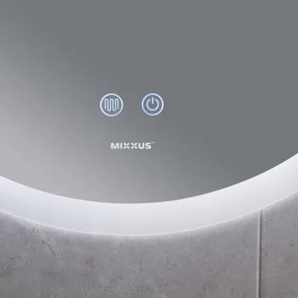 Дзеркало Mixxus PLAIN MC11-60 з Led Touch, Anti-fog, димером, регулятором яскравості (MI6663) — Photo 10