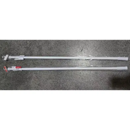 Штанга для шторки телескопічна пряма ZERIX CRA-110x200 110cm-200cm (алюміній) (ZX4998) — Photo 5