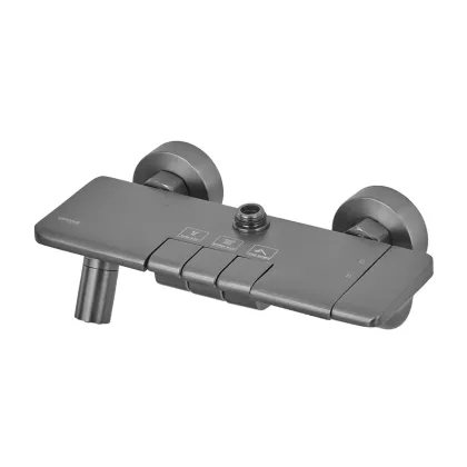 Душова колона зі змішувачем MIXXUS PREMIUM RONDA 009-J GRAPHITE (колір графіт) (MI8387) — Photo 7
