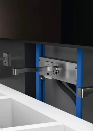 Geberit Brenta змішувач для умивальника, настінний монтаж — Photo 2