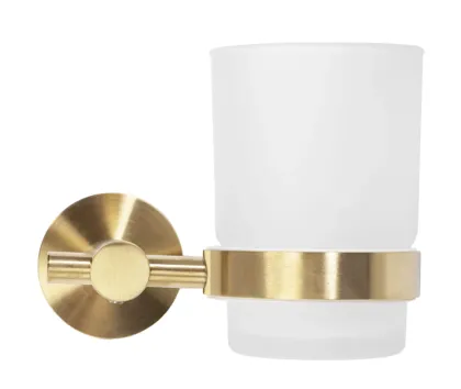 Склянка для зубних щіток REA 322233 BRUSHED GOLD * — Photo 1