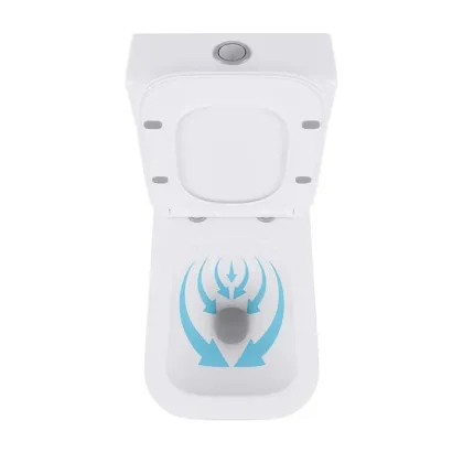 Унітаз-компакт Qtap Crow Eco безобідковий з сідінням Soft-close QTCRO27W48750 — Photo 6