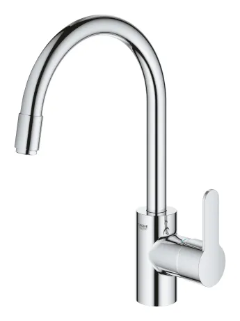 Змішувач для кухні з висувним виливом Grohe Eurostyle Cosmopolitan (31126004) — Photo 3