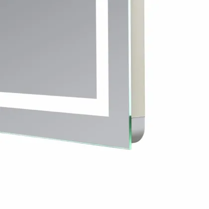 Дзеркало Qtap Mideya (MI1) 800x800 з LED-підсвічуванням Touch, з антизапотіванням, димером, рег. яскравості  — Photo 4