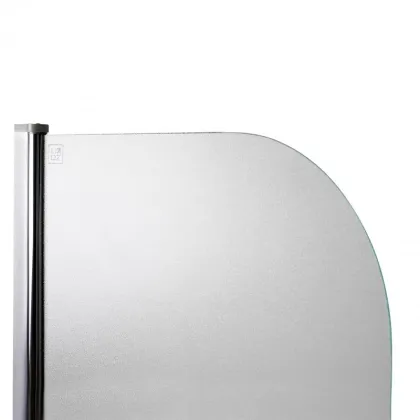 Штора на ванну Lidz Brama SS80x140L.CRM.FR скло Frost 6 мм, ліва — Photo 3