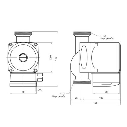 Насос Grundfos Icma 25/60 №P321 — Photo 1