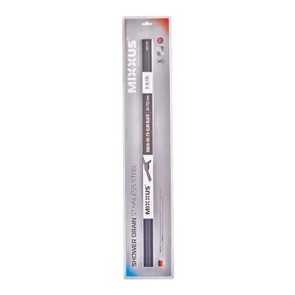 Душовий трап з нерж. сталі SUS304 Mixxus Drain-05-70-Slim Black (30x700 мм) (Чорний) (MI6170) — Photo 3