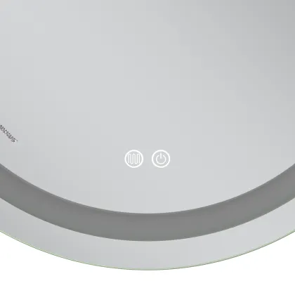 Дзеркало Mixxus Premium ELLIPSE MV05-90x70-Reverse з Led Touch, Anti-fog, димером (3-6,5kK) (MP6644) — Photo 12