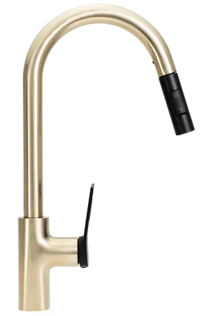 Змішувач для кухні REA SOUL BRUSHED GOLD матове золото * — Photo 4