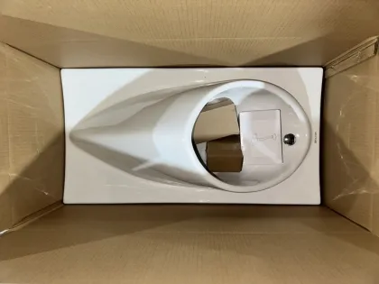 Пісуар підвісний Mixxus Premium BEVEL-1005 380x420x750mm з краном для пісуара (MP6664) — Photo 7