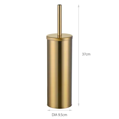 Йоржик для унітазу підлоговий Mixxus Ellipse-TB0202 Brushed Gold (колір матове золото) (MI8401) — Photo 11