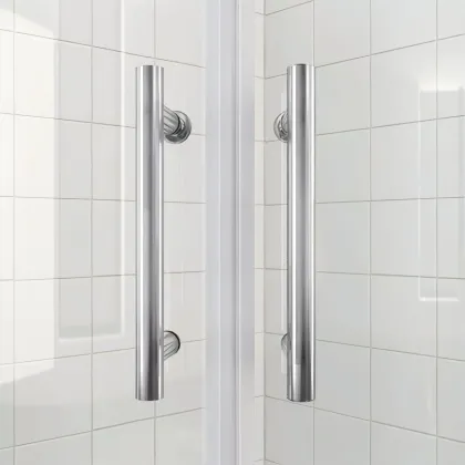 Душова кабіна без піддону Koer SR SC04-90x90x195-TR-01 прозоре скло Easy Clean 5мм, хром (KR5360) — Photo 7