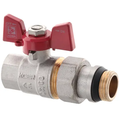 Кран з американкою 1/2" "антіпротечка" (Koer KR.227-Gi) (KR0189) — Photo 2