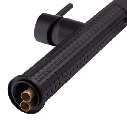 Змішувач для кухні Mixxus Premium Spark 017 BLACK (MI6969) — Photo 3