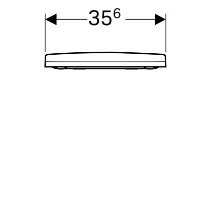 Сидіння для унітазу Geberit Acanto — Photo 1