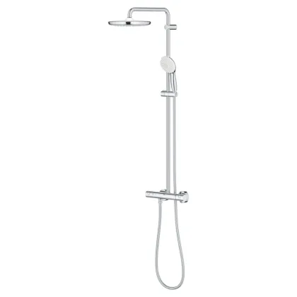 Душова система з термостатом для настінного монтажу Grohe Tempesta System 250 (26670001) — Photo 3