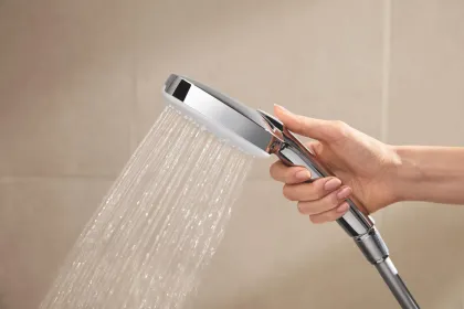 Душова система з термостатом для настінного монтажу Grohe Tempesta System 250 Cube (26689001) — Photo 8