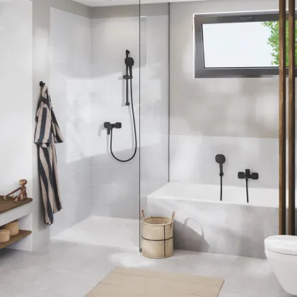 Одноважільний змішувач для ванни Grohe Cubeo (1018142430) — Photo 4