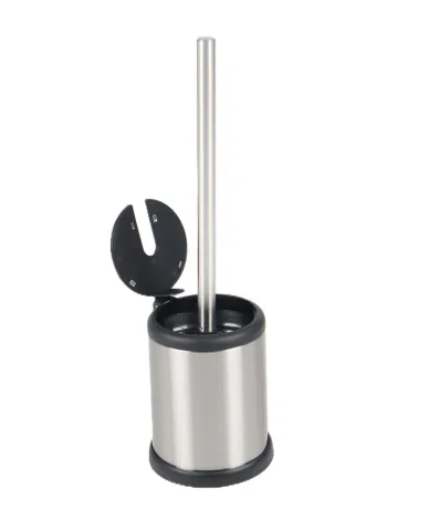 Йоржик для унітазу підлоговий Mixxus Topper-TB0201 SS Color колір нержавійка (MI7093) — Photo 4
