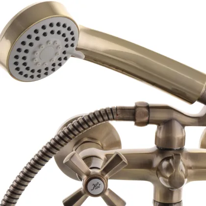 Змішувач для ванни Mixxus Premium Retro Bronze-142 (MI1652) — Photo 2