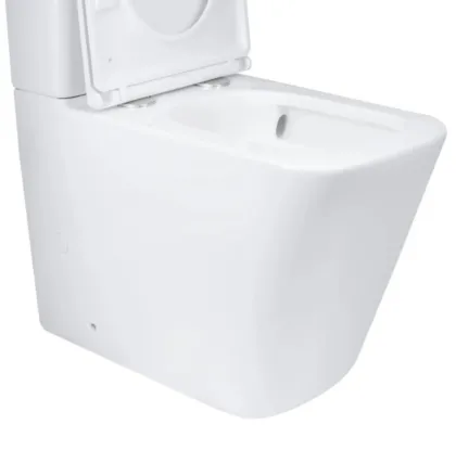 Чаша унітазу-компакту Mixxus Premium Quadro-0401-T1 Bowl 610х365х825 Tornado 1.0 без сидіння (MI8343) — Photo 2