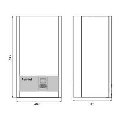 Котел газовий Airfel DigiFEL Premix 23 кВт — Photo 1