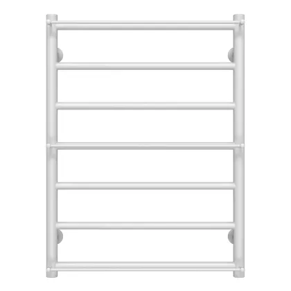 Рушникосушарка водяна Ladder П7 500х700 Deffi нержавіюча сталь (Білий, Бокове ліве підключення)