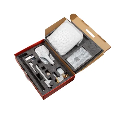 Душова система вбудована KOER KB-66009-04, 3 функціі (Колір хром+білий) (KR5990) — Photo 2