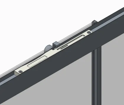 Двері в нішу Koer SR SD05-120x200-TR-01 прозоре скло Easy Clean 6мм, хром (KR5405) — Photo 32