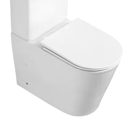 Чаша унітазу-компакту Mixxus Bevel-0407-T1 Bowl 630х350х795 Tornado 1.0 без сидіння (MI8350) — Photo 7