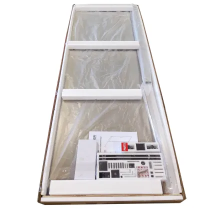Двері в нішу Koer SR SD02-120x200-TR-01 прозоре скло Easy Clean 8мм, хром (KR5384) — Photo 15