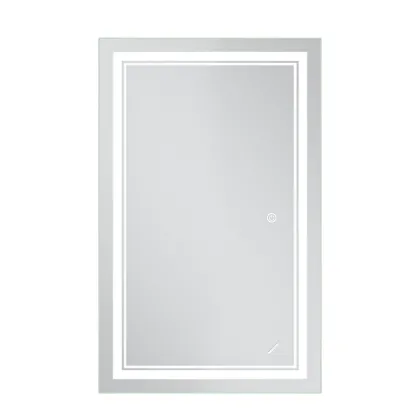 Дзеркало Mixxus Premium QUADRO MR20-50x80-Reverse з Led Touch, Anti-fog, димером, регулятором яскравості (MP6620) — Photo 8