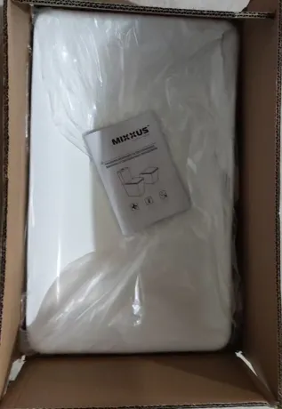 Раковина накладна Mixxus Premium QUADRO-0209 600х370х140mm з переливом (MP6522) — Photo 6