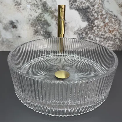 Умивальник (раковина) VBI ALFANO TRANSPARENT накладний — Photo 2