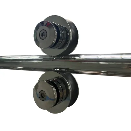 Двері в нішу Koer SR SD06-140x220-TR-01 прозоре скло Easy Clean 8мм, хром (KR5368) — Photo 12