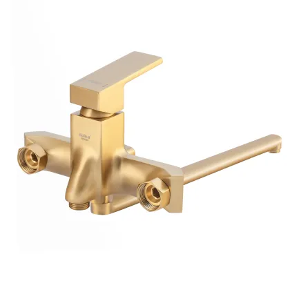 Змішувач для ванни Haiba GAUDI 006 EURO BRUSHED GOLD (HB9598) — Photo 4