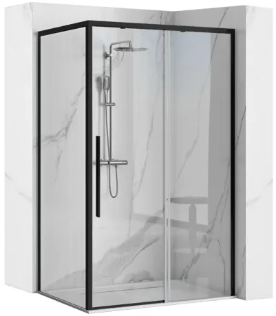 Душова кабіна REA SOLAR 90х120 BLACK
