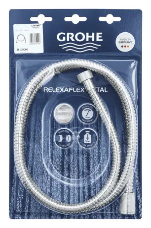 Душовий шланг 1500 Grohe Relexaflex Metal (28105000) — Photo 3