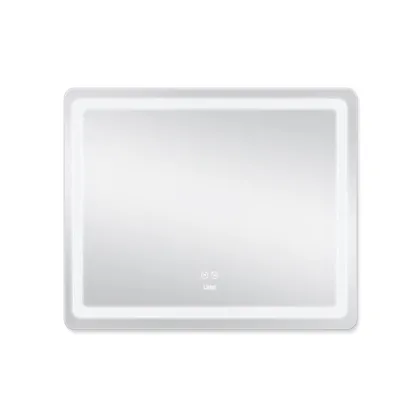 Дзеркало Lidz Kubis 1000х800 з LED-підсвічуванням Touch, з антизапотіванням, з димером, рег. яскравості LD78LF61410080 — Photo 3