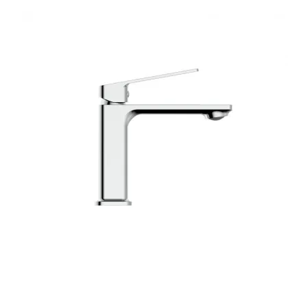 Змішувач для раковини низький Qtap Capricorn, Chrome (k26) QTCAP1060102C48219 — Photo 2