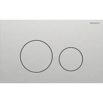 SIGMA40 ROUND змивна клавіша для подвійного змиву, матовий, легко чиститься