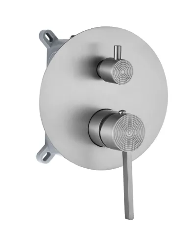 Душова система REA FOSTER NICKEL BRUSHED + BOX прихованого монтажу — Photo 1