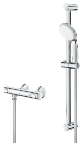 Змішувач термостат. для душу з гарнітурою Grohe Precision Flow (34841000) — Photo 2