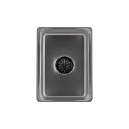 Мийка для кухні інтегрована Lidz Handmade H7545 Brushed Steel 3,0/1,0 мм LDH7545BRU49457 — Photo 8