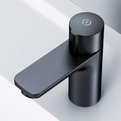 Змішувач для умивальника TouchReel, чорний AM.PM F85A02522 X-Joy — Photo 3
