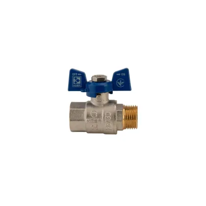 Кран кульовий Koer 1/2" ГШМ (KR.218.B) синій (KR2722) — Photo 4