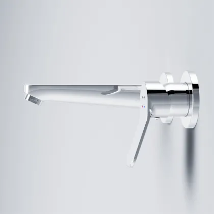 Змішувач для раковини, що монтується в стіну AM.PM F85A72600 X-Joy — Photo 4