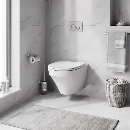 Підвісний унітаз FlashClean AM.PM C501700WH Inspire — Photo 1