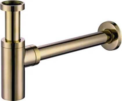 Сифон для раковини VBI BRUSHED GOLD універсальний